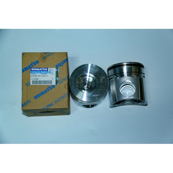 PC200-6 PC120-6 Excavator Piston 6735-31-2110 7790 4D102 6D102 SAA6D102E Engine piston Ring Excavator parts For Komatsu