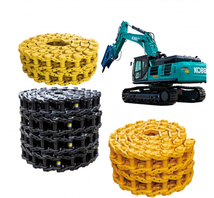 SK500 Track chain SK500XD-10 SK500XD-11 SK550XD-10 Excavator undercarriage parts Track link For KOBELCO Mine Excavator