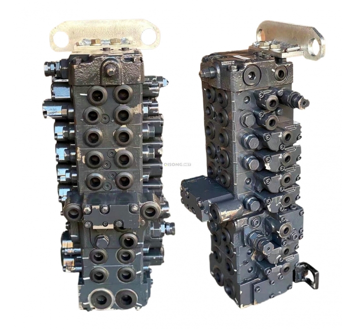 Genuine PC40-5 PC40MR-2 PC50MR-2 Excavator Control Valve 723-19-13301 723-19-13300 Hydraulic Main Valve For Komatsu Parts